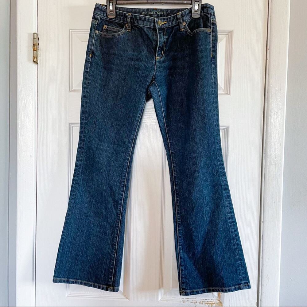 Michael Kors Bootcut Jeans Medium Wash Petites